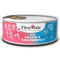 FirstMate 50/50 Salmon and Tuna Grain-Free Canned Cat Food, 5.5-oz - 24 count