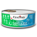 FirstMate 50/50 Turkey and Tuna Grain-Free Canned Cat Food, 5.5-oz - 24 count