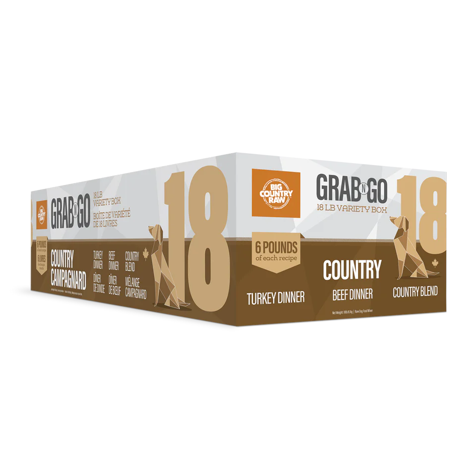 Big Country Raw GrabNGo Country Deal Frozen 18lb