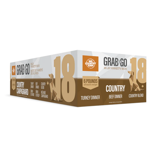 Big Country Raw GrabNGo Country Deal Frozen 18lb