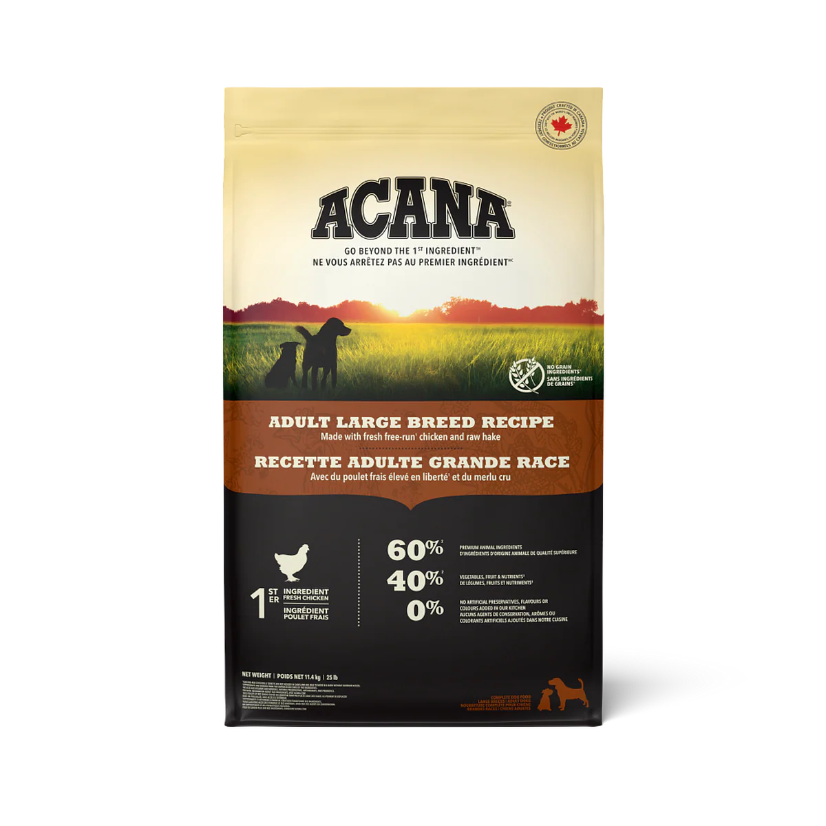 ACANA Adult Large Breed Dry Dog Food bag