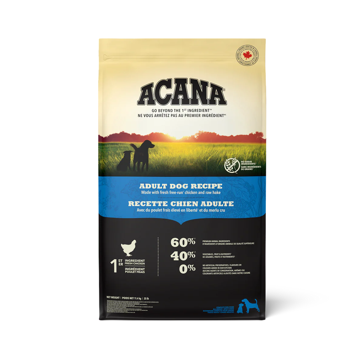 ACANA Adult Dry Dog Food bag