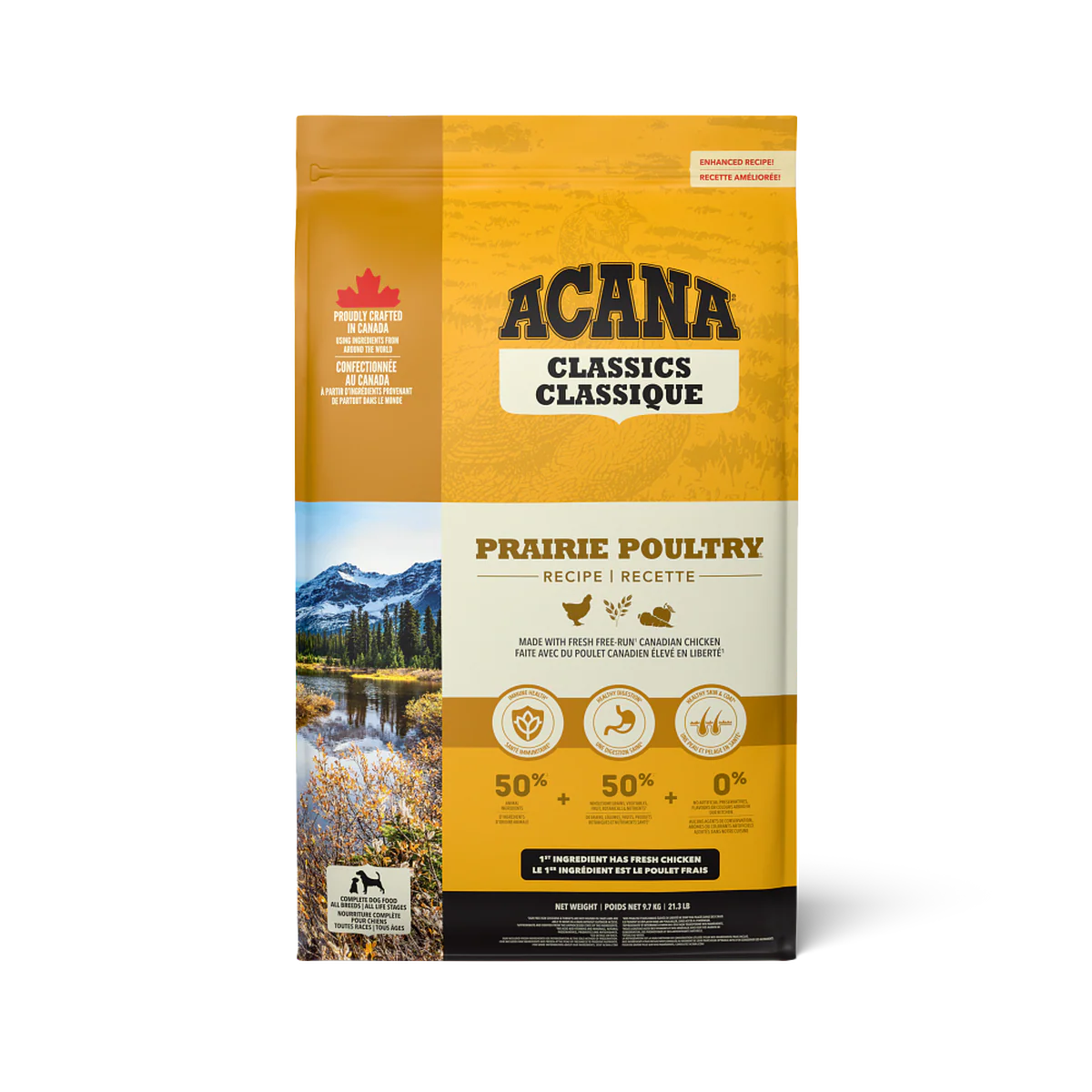 ACANA Classics Prairie Poultry Dry Dog Food bag