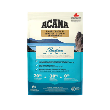 ACANA Pacifica Dry Dog Food bag