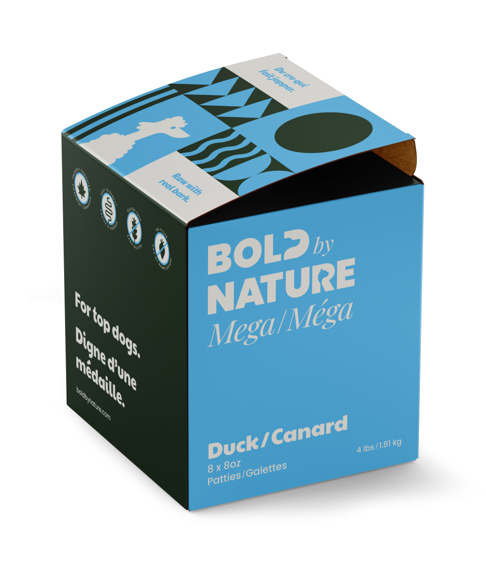 Bold by Nature Dog Mega Duck Patties
