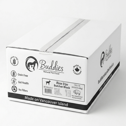 Buddies Bison Tripe Butcher Block