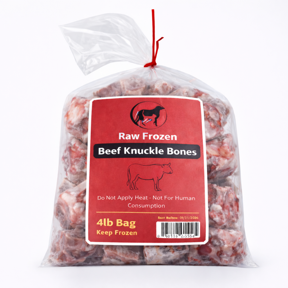 Buddies Beef Knuckle Bones 4lb Bag