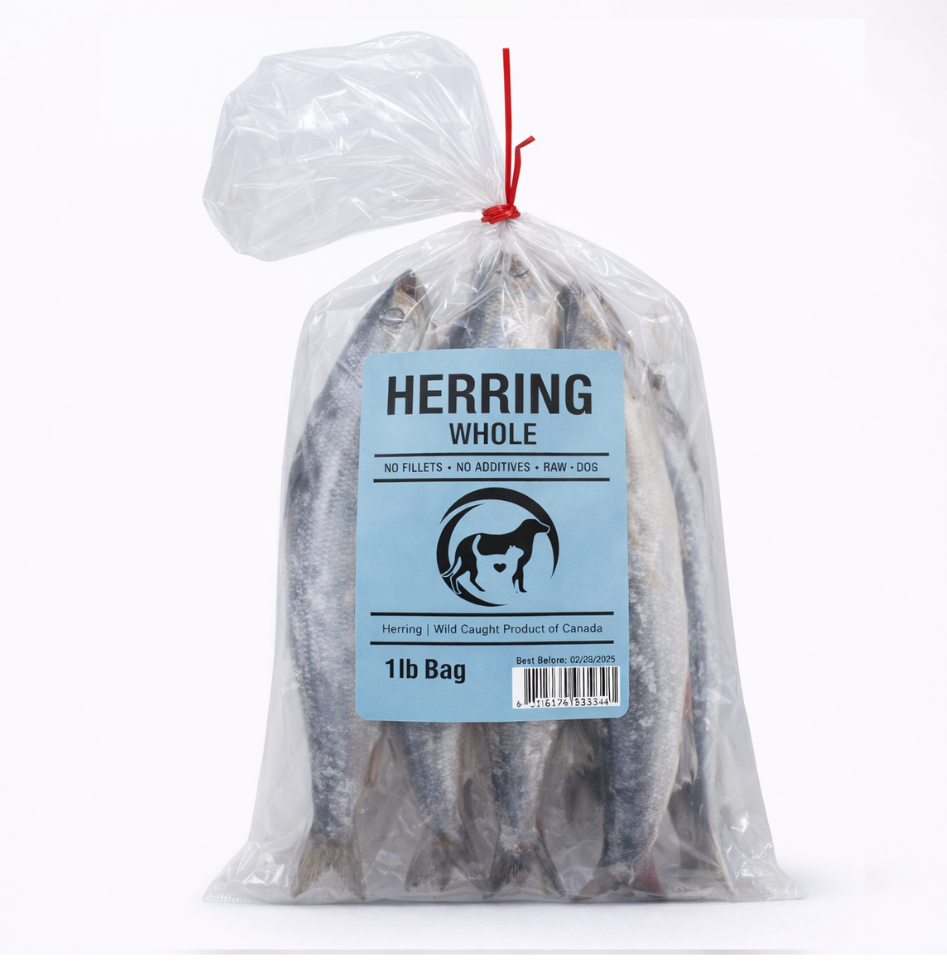 Buddies Whole Herring 1lb Bag