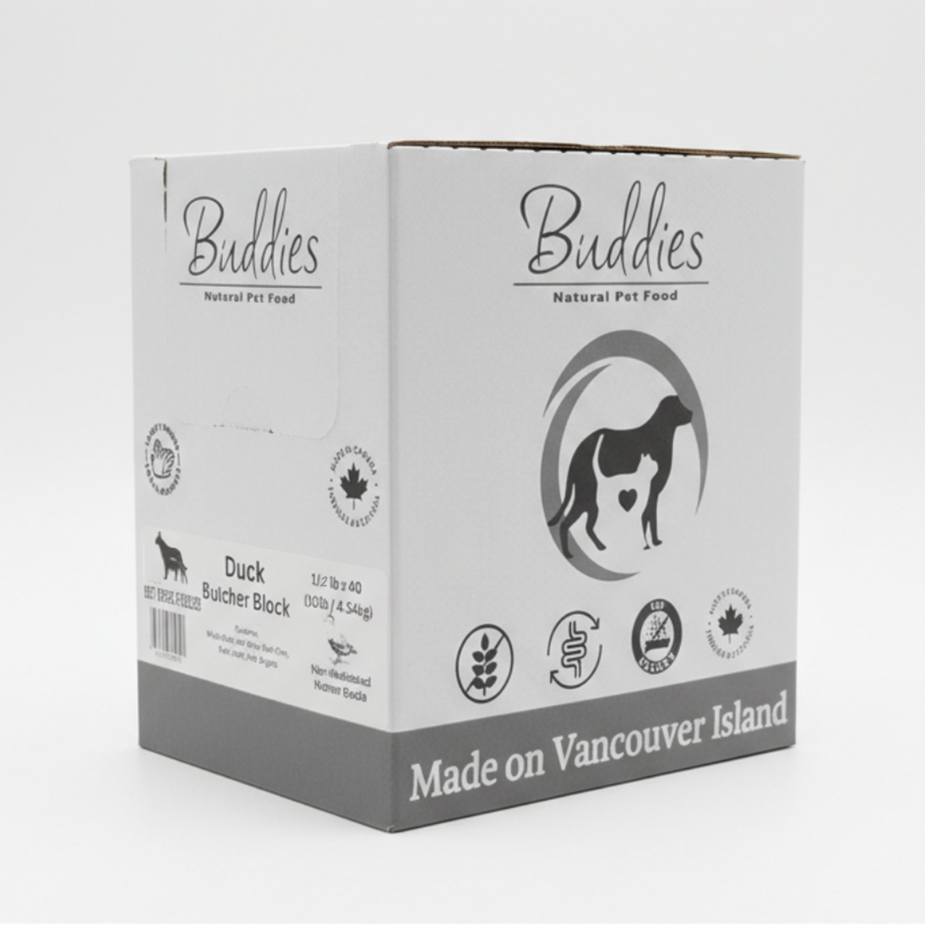 Buddies Duck Butcher Block 10lb Box