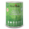 FirstMate Grain Friendly Cage Free Turkey and Rice Wet Cat Food, 12.2-oz - 12 count