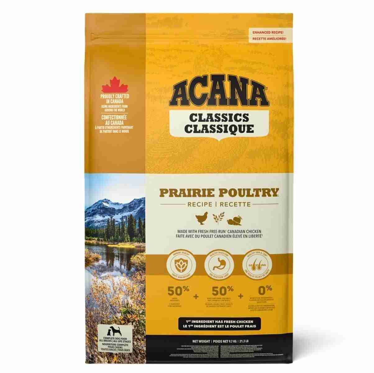 ACANA Healthy Grains Free-Run Poultry Dry Dog Food bag