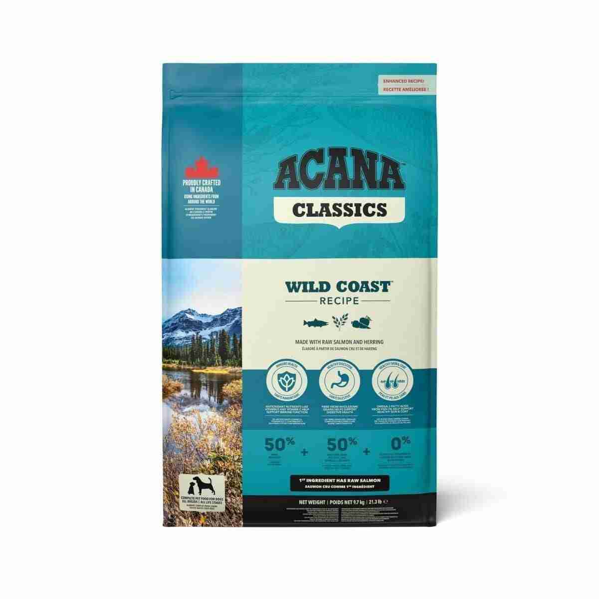 ACANA Classics Wild Coast Dry Dog Food bag