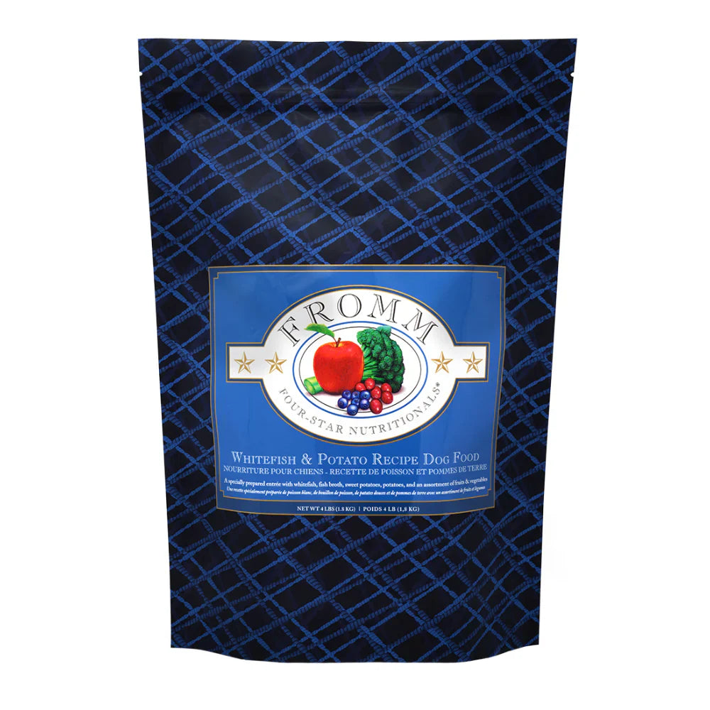 Fromm Four-Star Nutritionals Whitefish and Potato Dry Dog Food bag