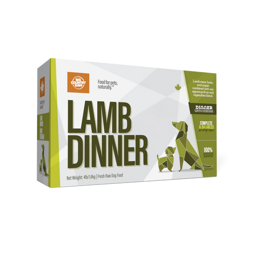 Big Country Raw Lamb Dinner, 4-lb