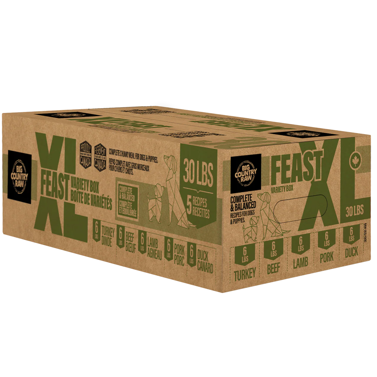 Big Country Raw XL Feast – 30 Lb