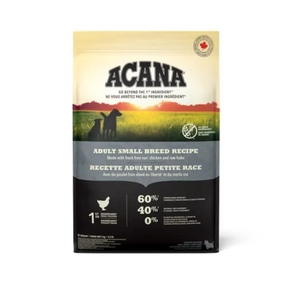 Acana Adult Small Breed Dry Dog Food bag