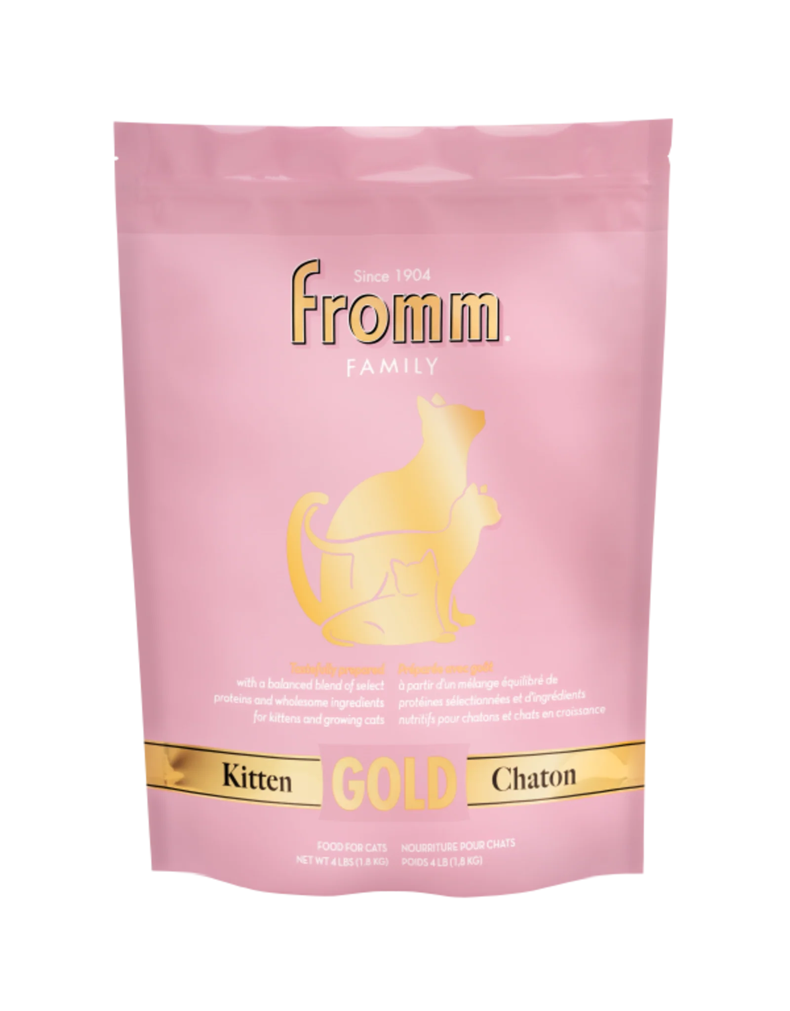 Fromm Family Gold Kitten Dry Cat Food bag