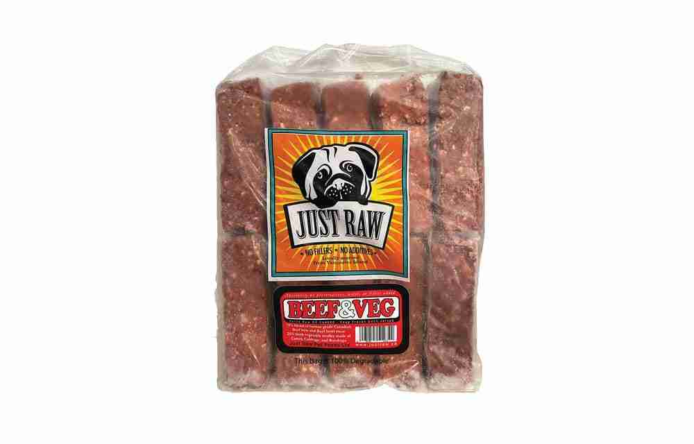 Just Raw Lamb and Veg Dog 10 x1 lb