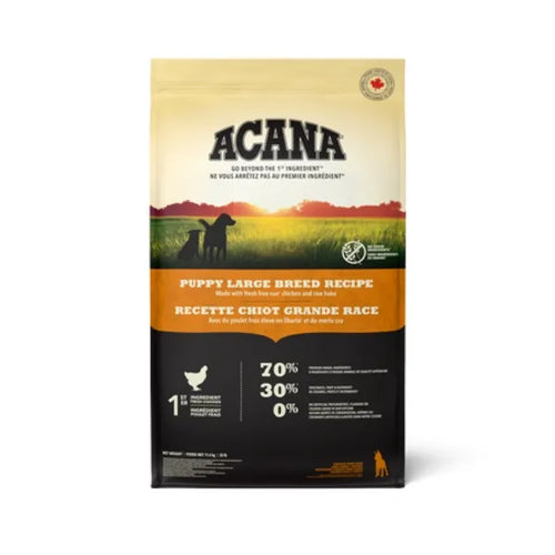 ACANA Puppy Large Breed Dry Dog Food bag