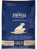 Fromm Family Gold Reduced Activity and Senior Dry Dog Food bag