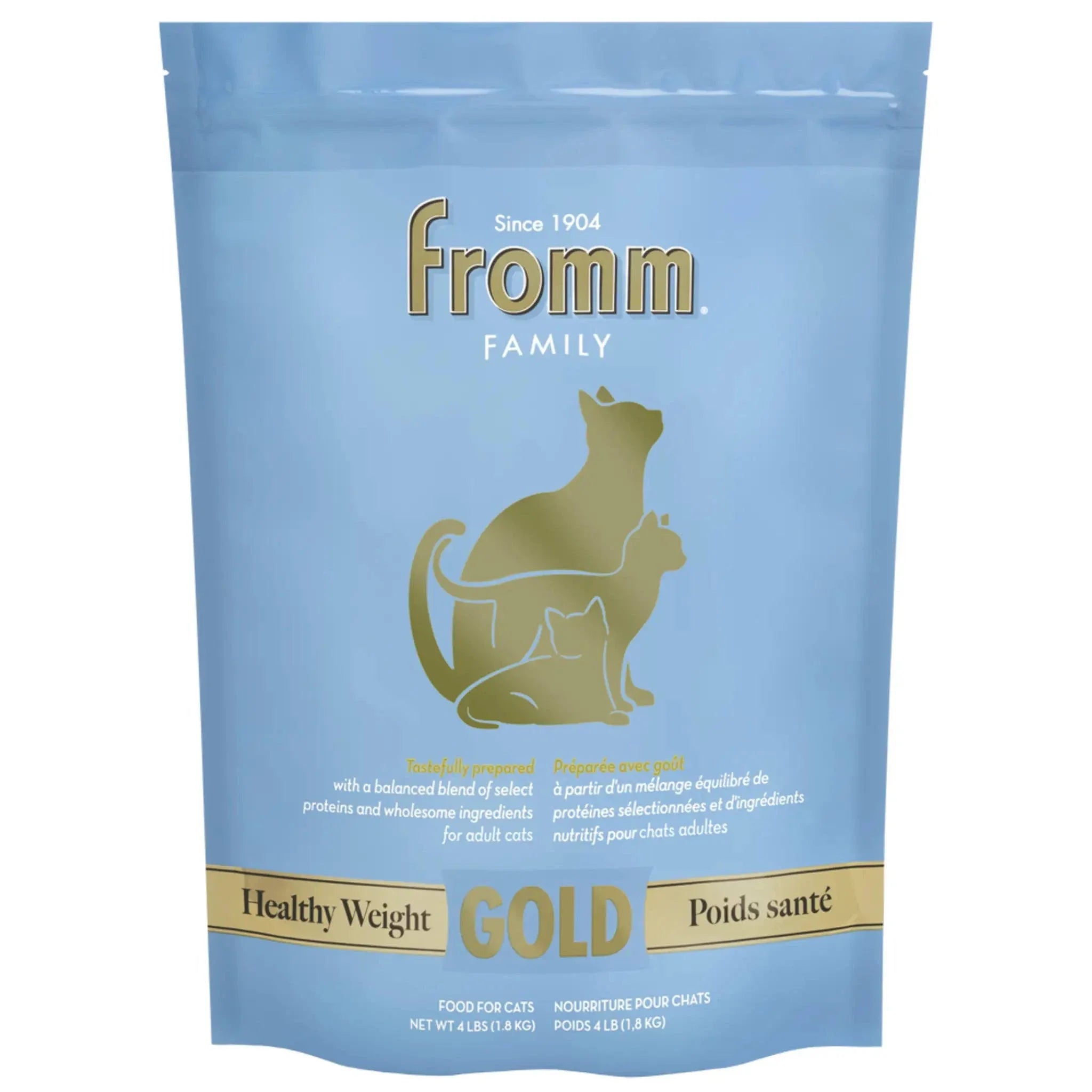 Fromm Family Gold Healthy Weight Dry Cat Food bag